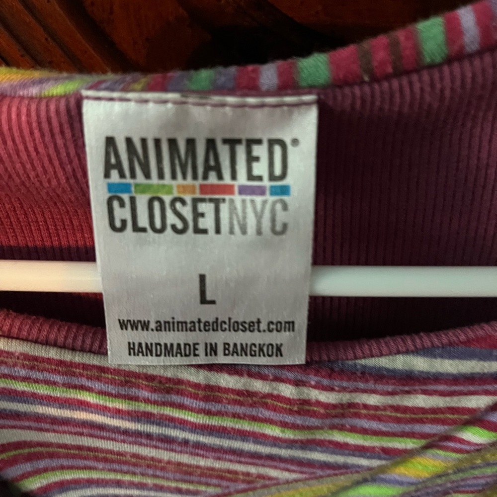 Animated Closet NYC cotton/ Lycra dress